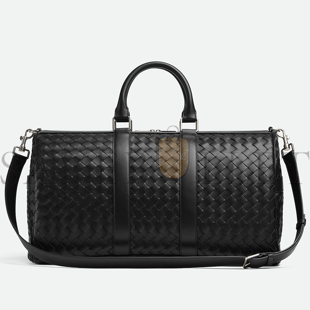 BOTTEGA VENETA MEDIUM INTRECCIATO DUFFLE 781053V2HL18803 (50*27*24cm) BOTTEGA VENETA MEDIUM INTRECCIATO DUFFLE 781053V2HL18803 (50*27*24cm)
